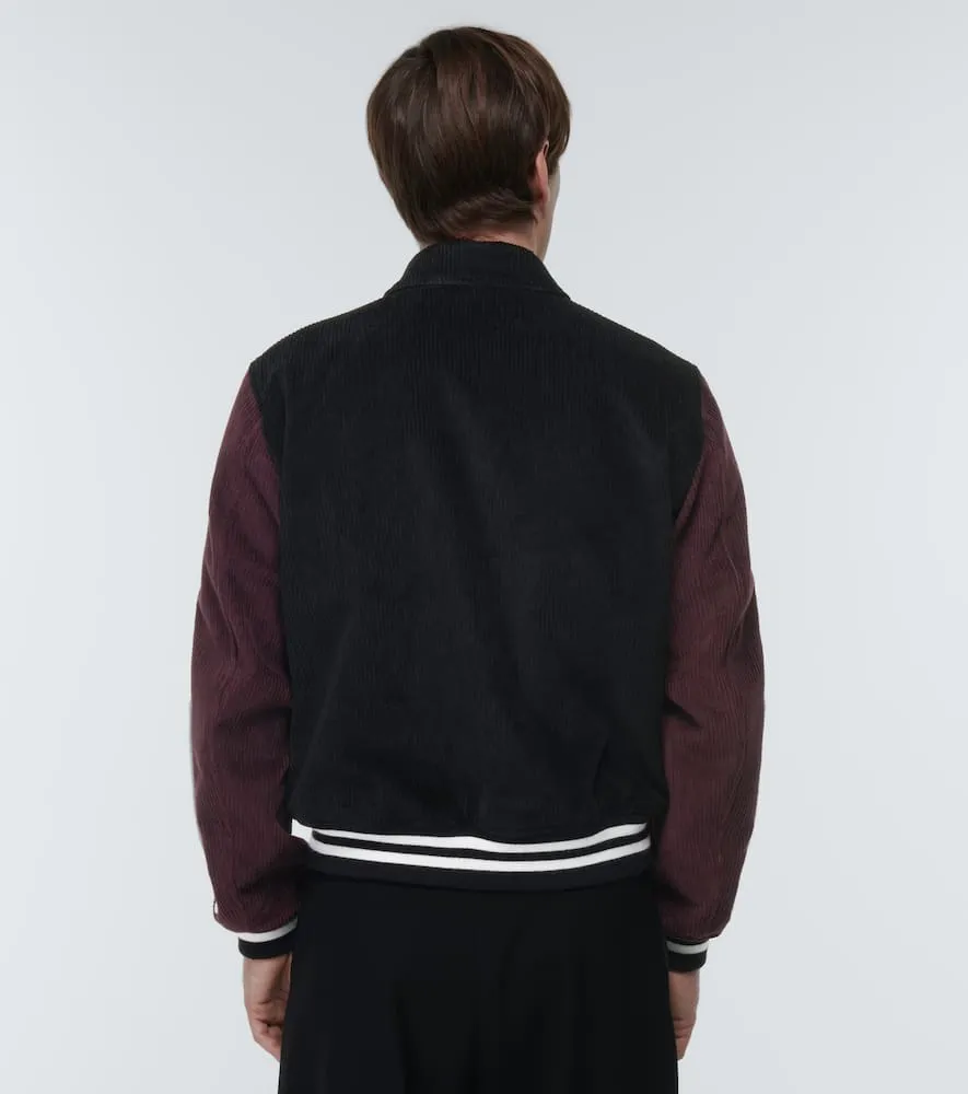 Amiri Corduroy varsity jacket