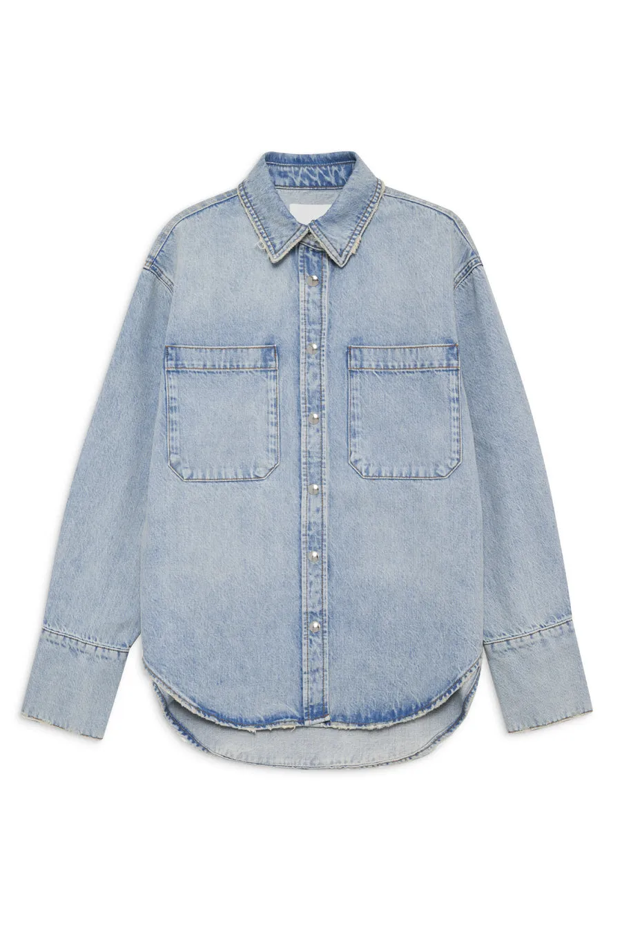 Anine Bing - Dante Shirt in Bleached Blue