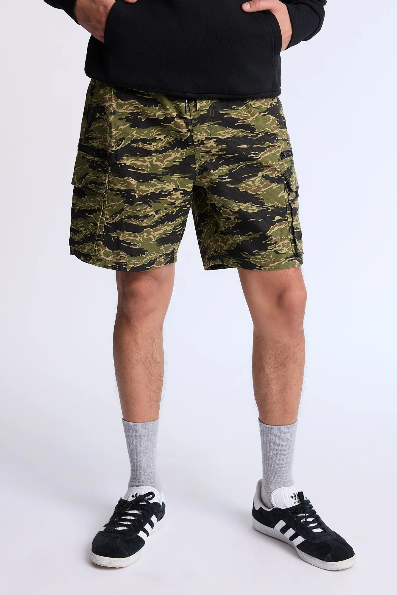 Arsenic Mens Ripstop Cargo Shorts