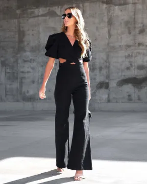 Cutout  Wide Legs Jumpsuit