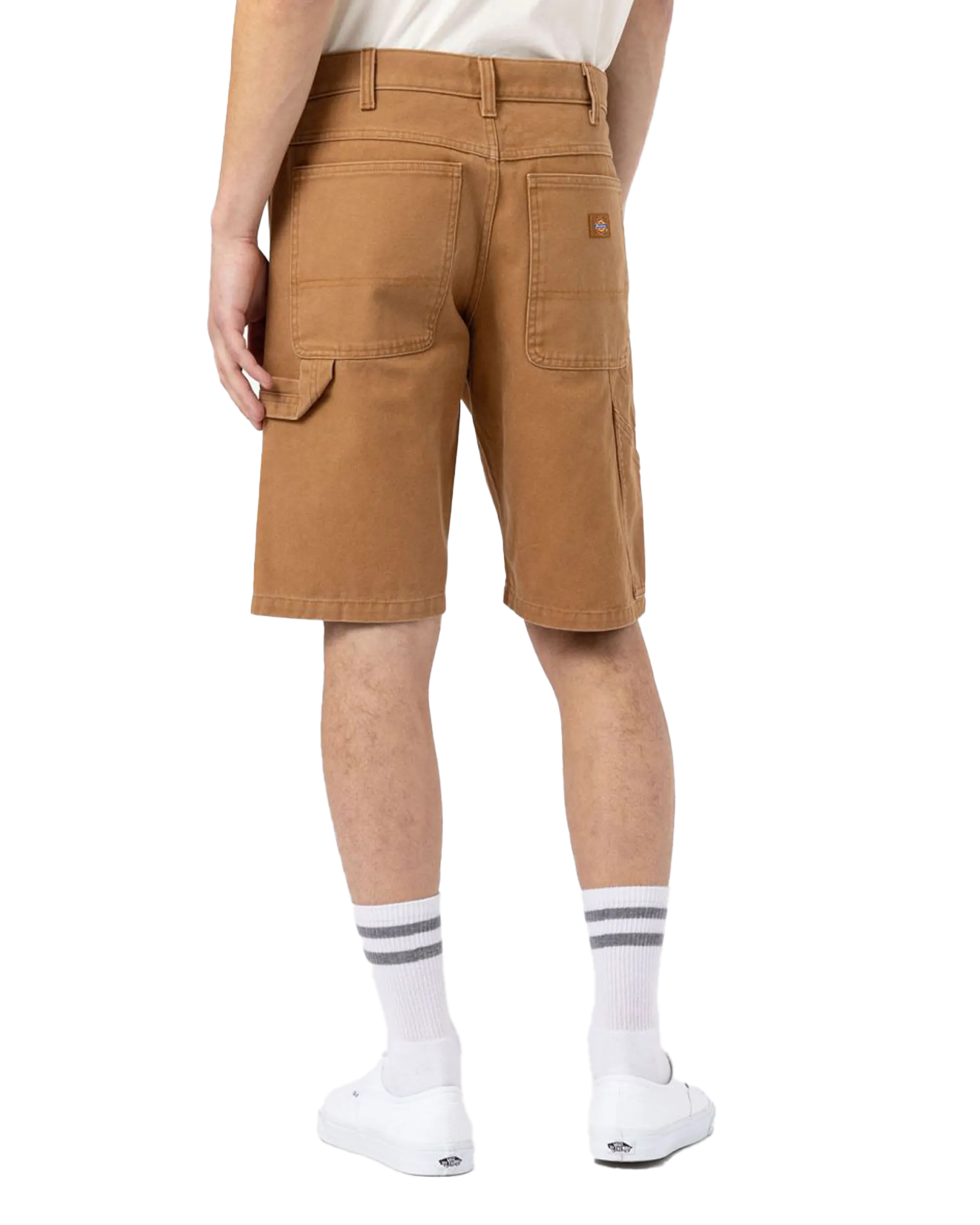 Duck Canvas Walkshorts in Stone Washed Brown Duck