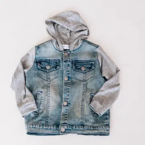 Hooded Denim Jacket - Child