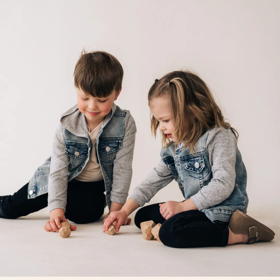 Hooded Denim Jacket - Child