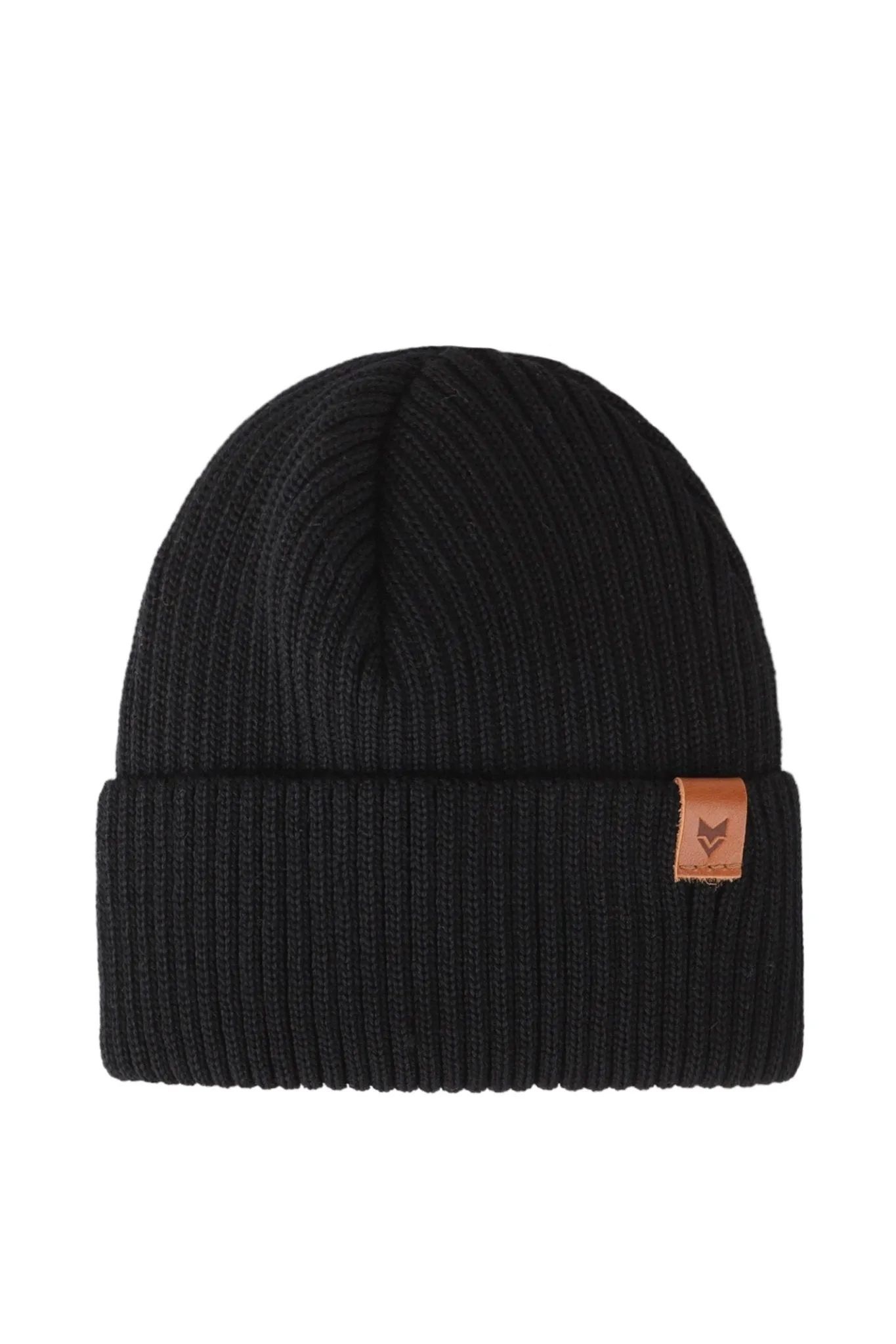 Korpi Rib Beanie Black