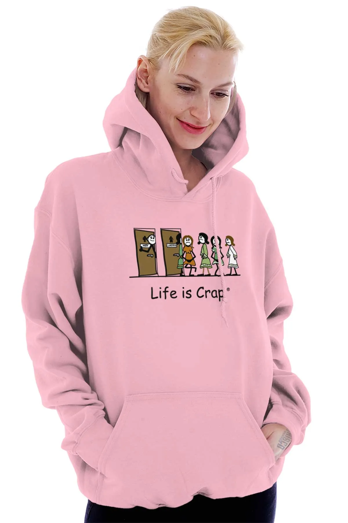 Ladies Line Hoodie