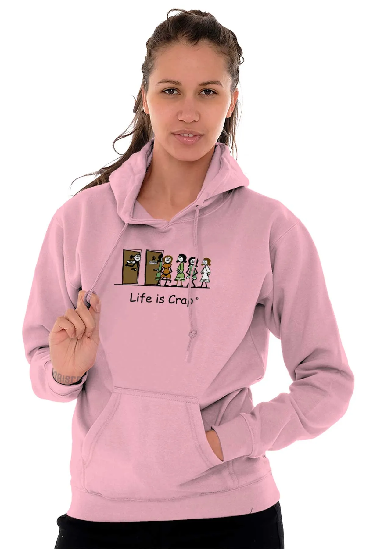 Ladies Line Hoodie