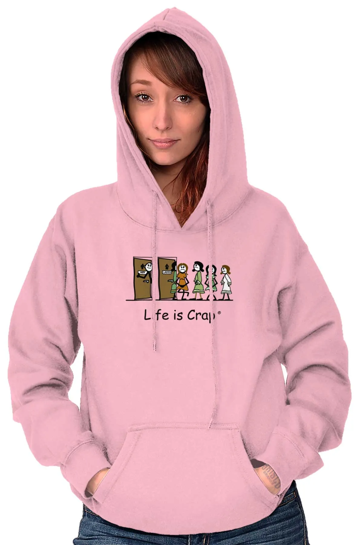 Ladies Line Hoodie