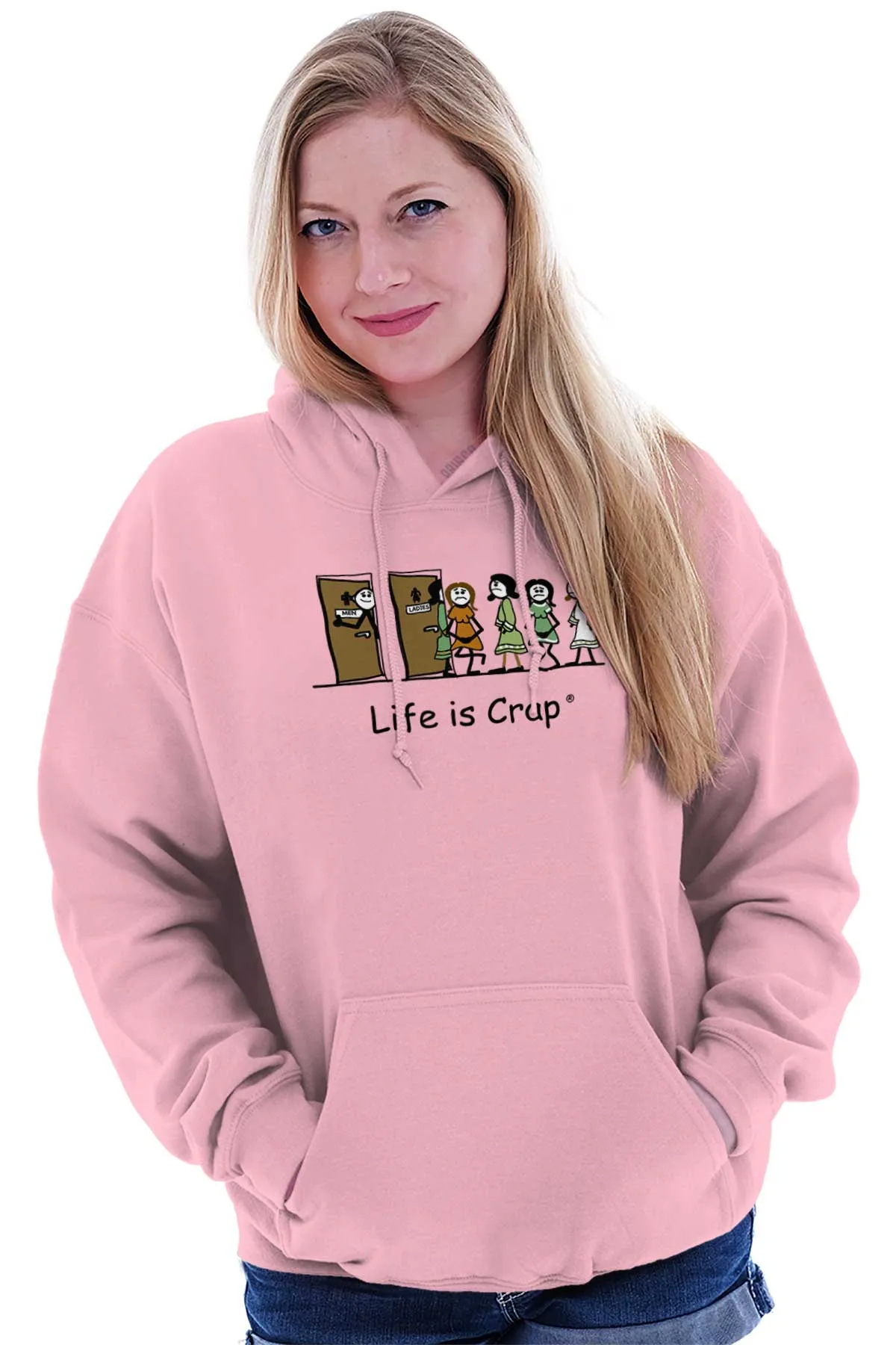 Ladies Line Hoodie