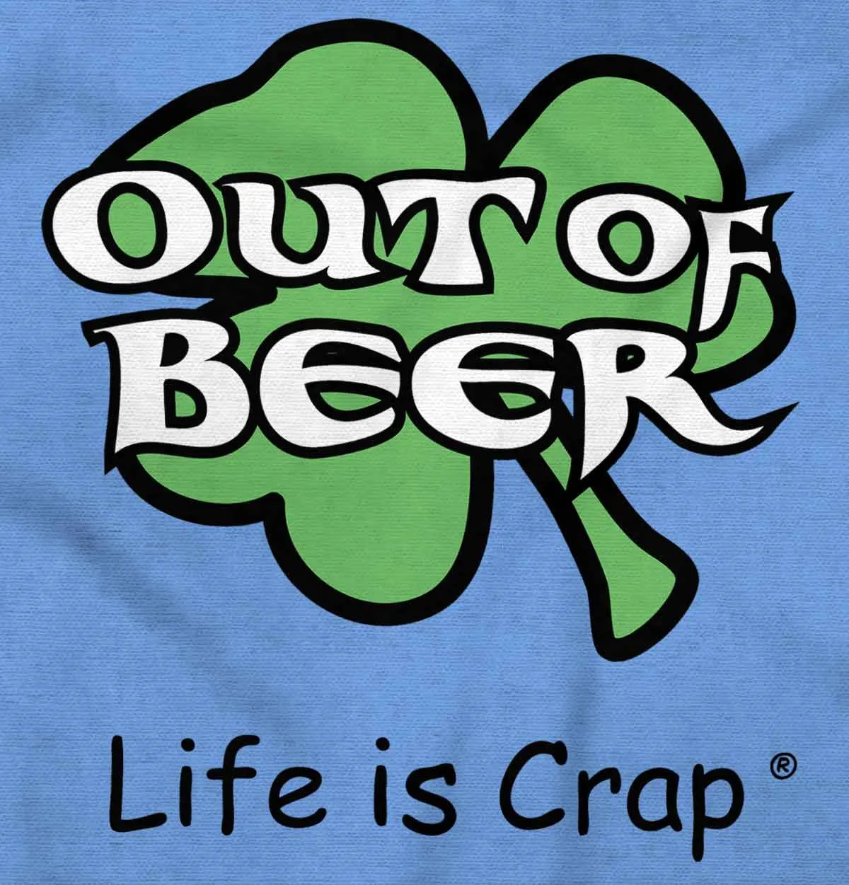 Out Of Beer Shamrock Hoodie