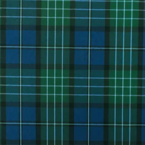 School Teal-Green-Multi Plaid Poly Madras Woven Fabric
