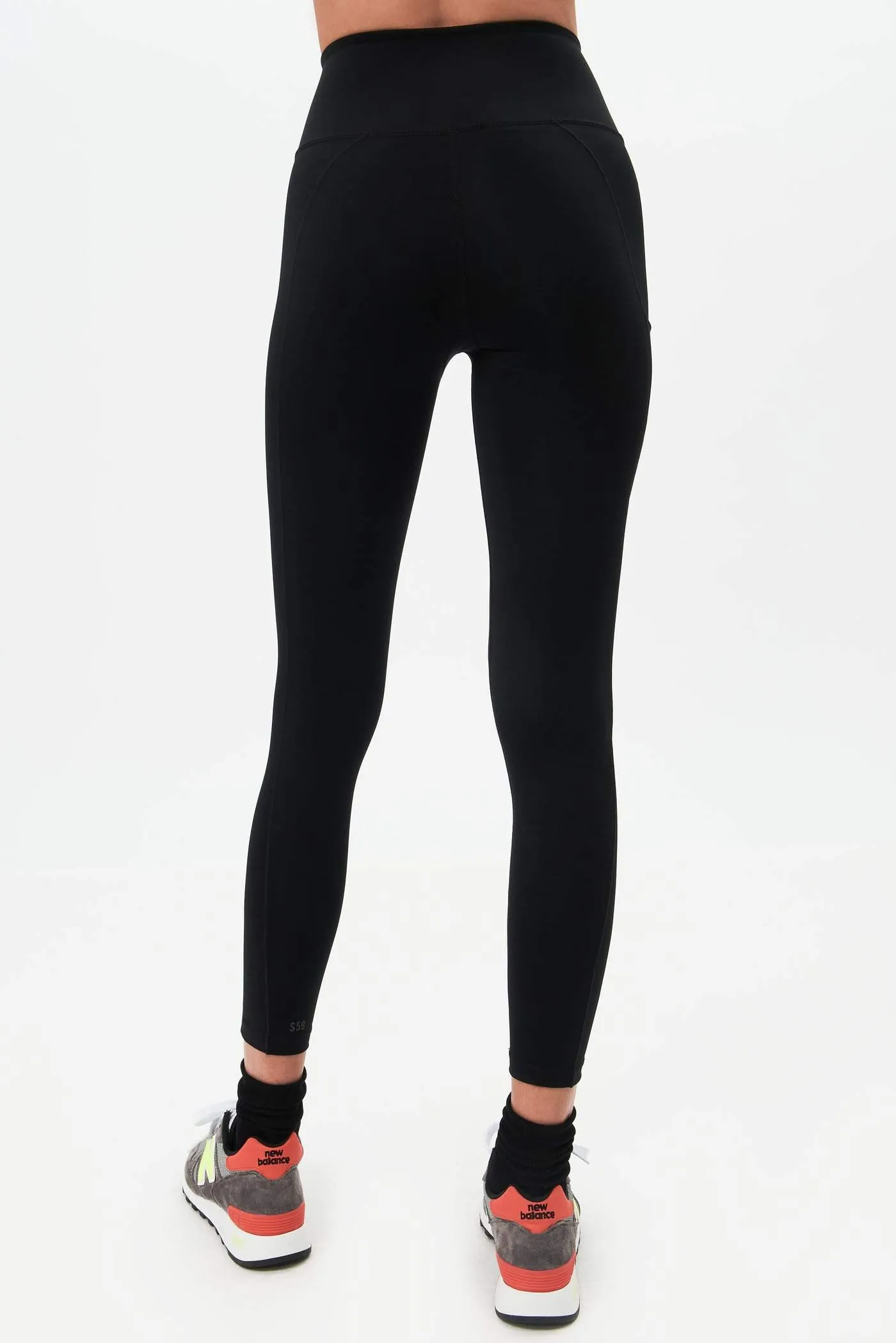 Splits59 Tread High Rise Phone Pocket Legging - Black