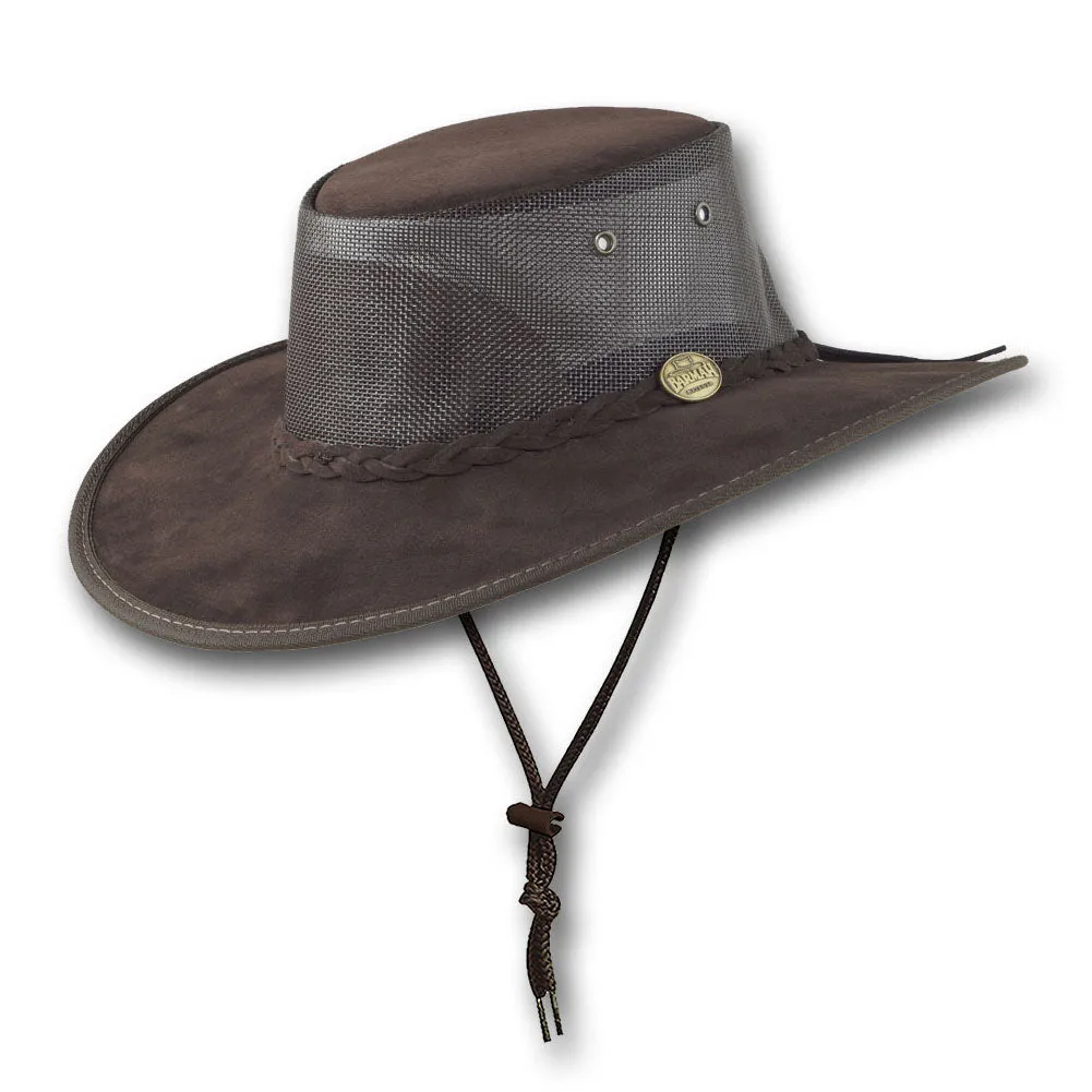 The Wide Brim Suede Cooler