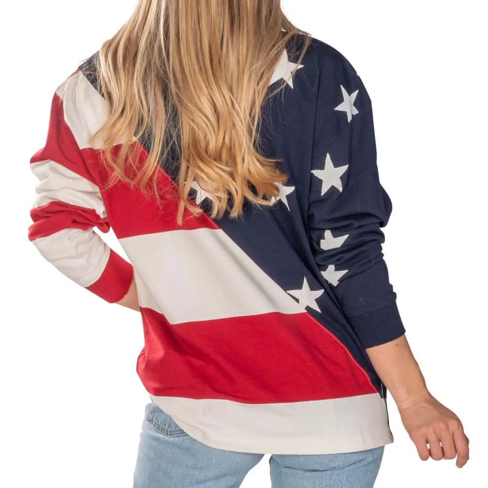 Unisex Patriotic Classic Rugby Shirt