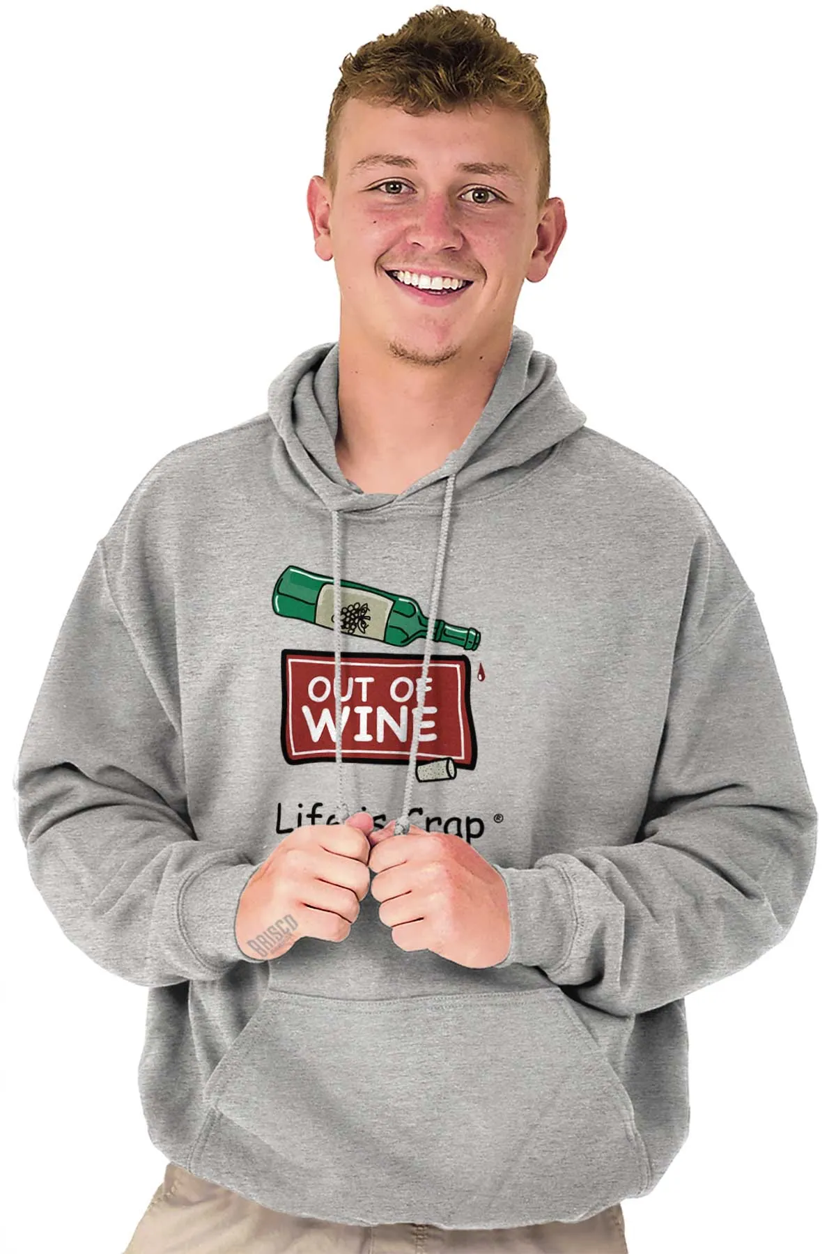 Wine Bottle Hoodie