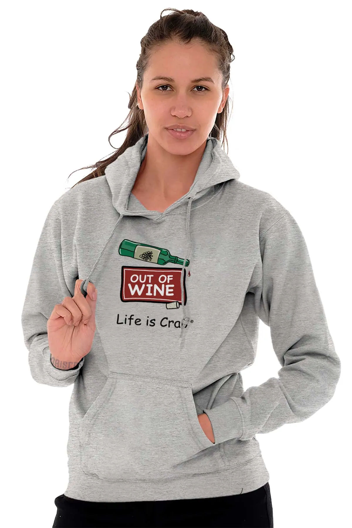 Wine Bottle Hoodie