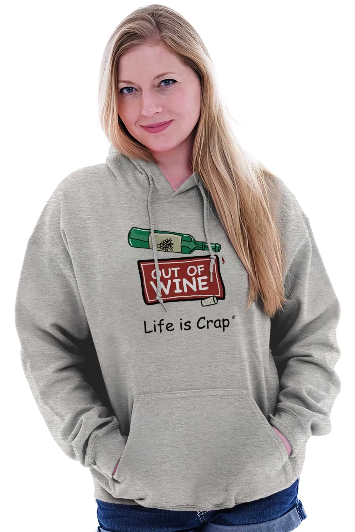 Wine Bottle Hoodie